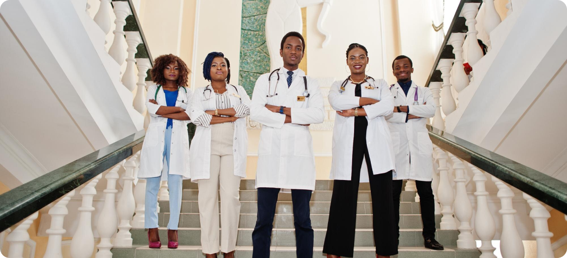 Group of medical professionals